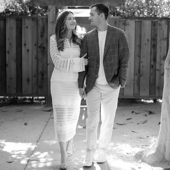 Crochet like skirt and cardigan - Picture 5 of 6